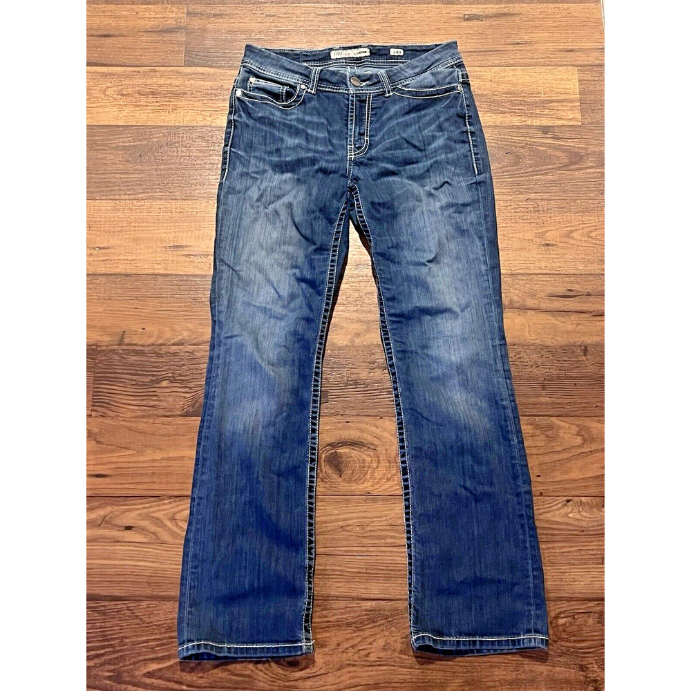 BKE Harper Bootcut Dark Wash Denim Blue Jeans Womens Sz 28R